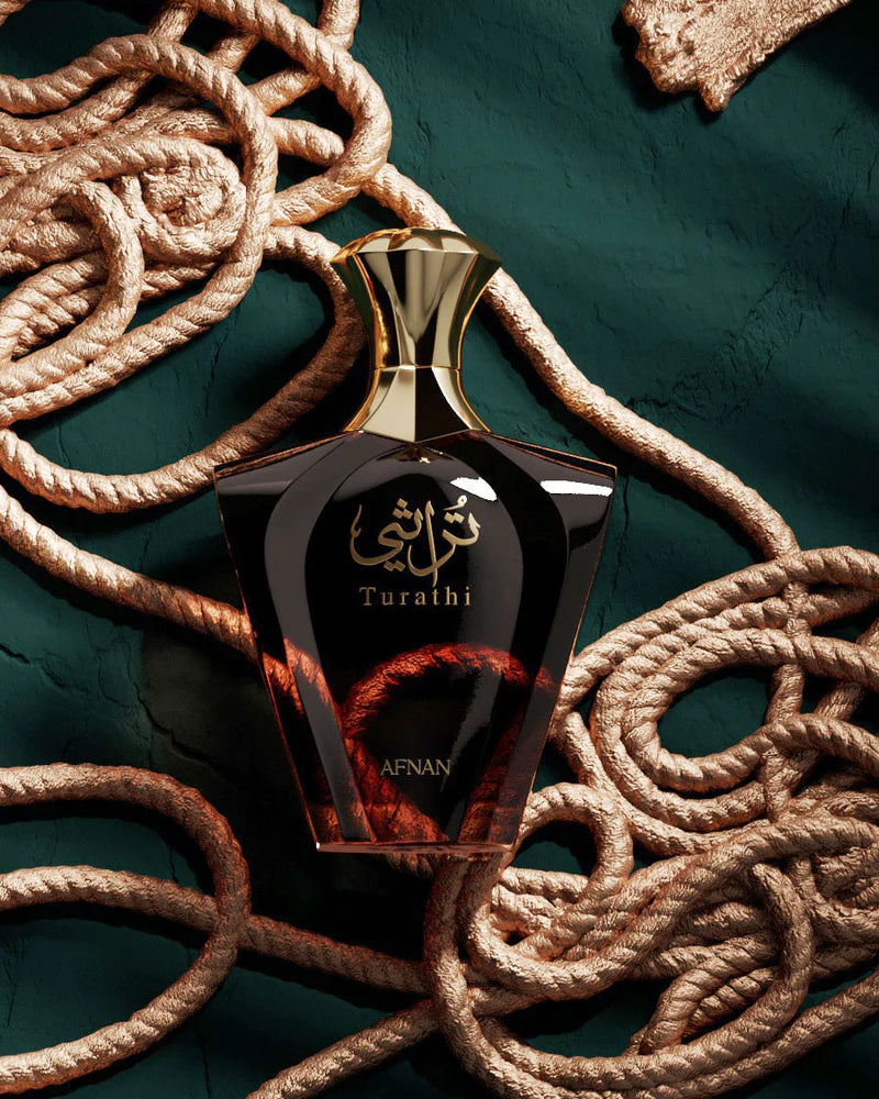 Afnan Turathi Brown for Men Eau de Parfum, 3.04 Fl. Oz